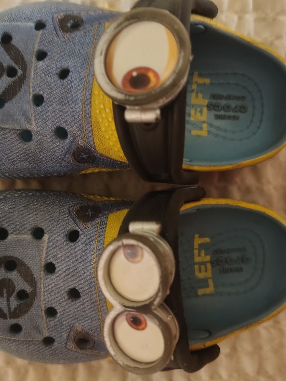 Crocs Kids Despicable Me Minions Classic Clogs - Toddler / Child Size 6